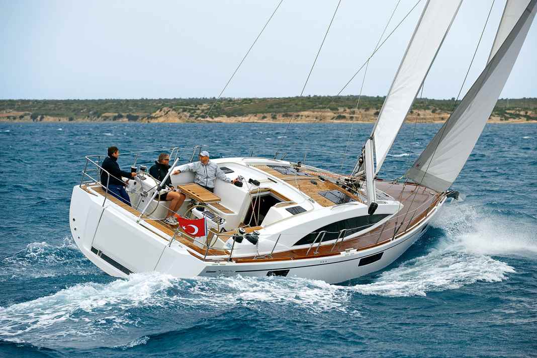 Yacht de croisière en Allemagne