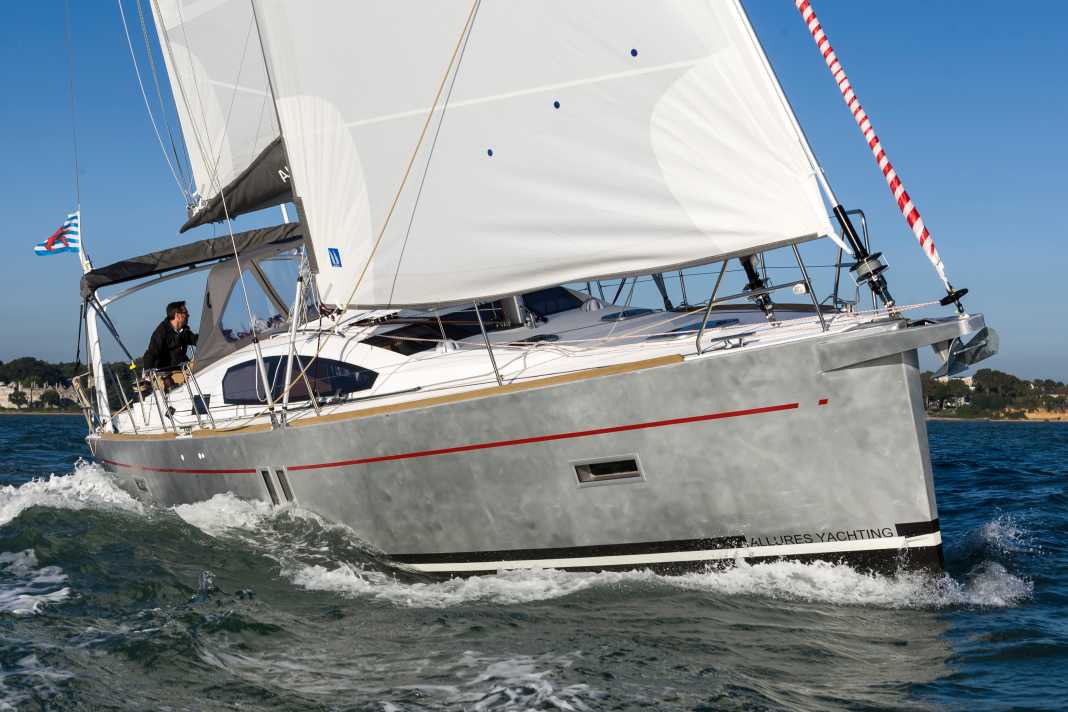 Aluminium hull, GRP deck - a rare combination