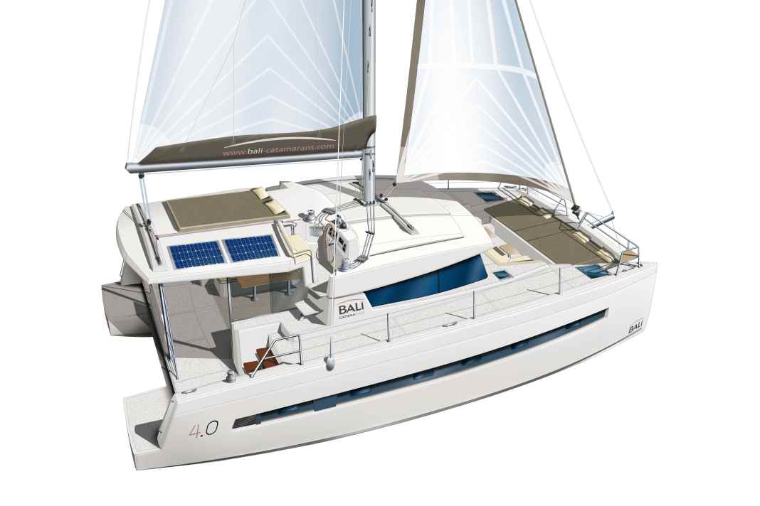 Bali 4.0: With front cockpit and raised steering position at the side