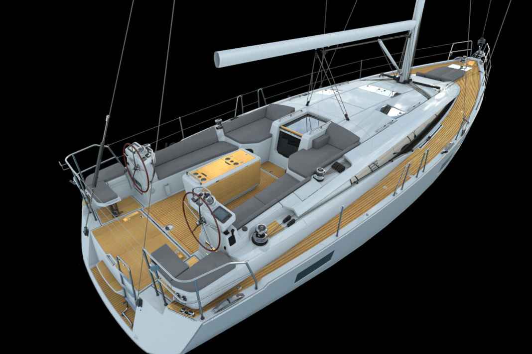 Jeanneau 51. Viel Platz an Deck und bequeme Sitzbuchten seitlich am Niedergang
