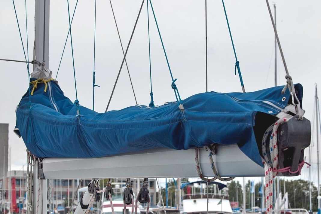 Tarpaulin

 Sprayhoods and boom tarpaulins last about ten years. Look out for worn areas or unravelling seams