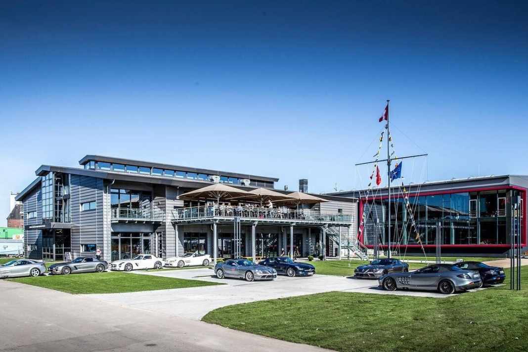 Das neue Maritime Heritage Centre liegt am Flensburger Harniskai, direkt neben der Werft Robbe & Berking Classics