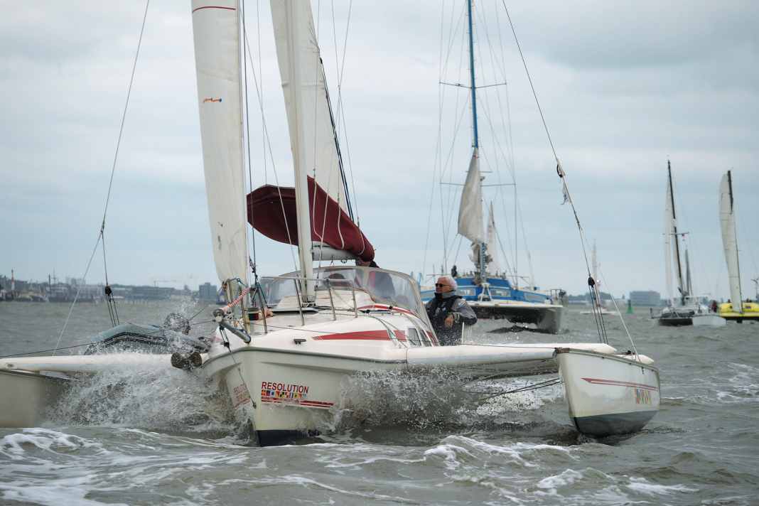 Kats und Tris trafen sich in diesem Jahr auf der Nordsee. 140 Teilnehmer spielten mit, das Wetter nicht