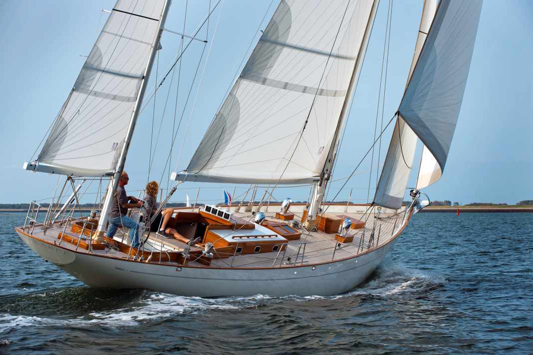 Schönheit „Scarabee“: Die klassische S&S-Yawl entstand mit modernen Baumethoden in Holland