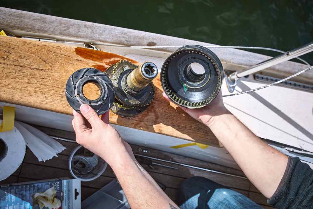 Winches: Manufacturer recommendations range from maintenance several times a season to every two years. If the pawls no longer click evenly, maintenance is urgently required