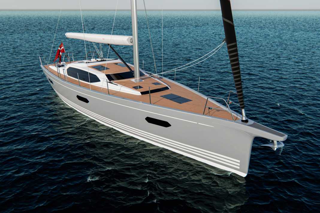 Unusual views: raised cabin superstructure, large window areas