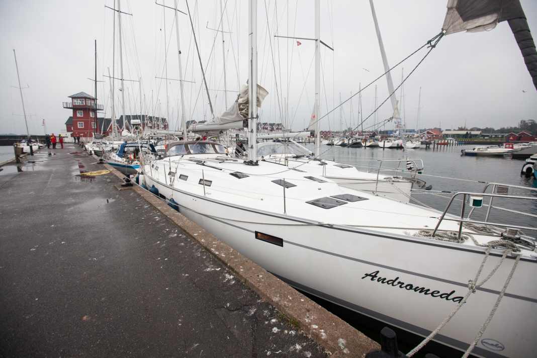 The "Andromeda", a Bavaria 50, with which the material was transported to the crime scene according to "Spiegel"