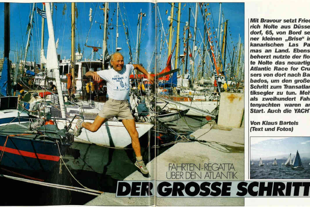 Articolo di YACHT sul primo ARC 1986