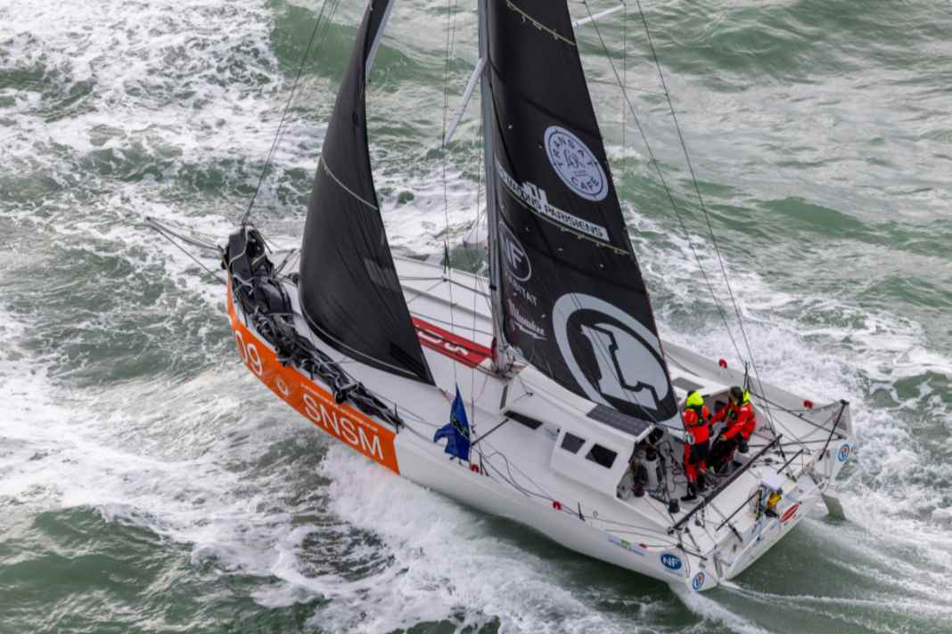 Les leaders de la Class40 sur "SNSM - Faites un don".