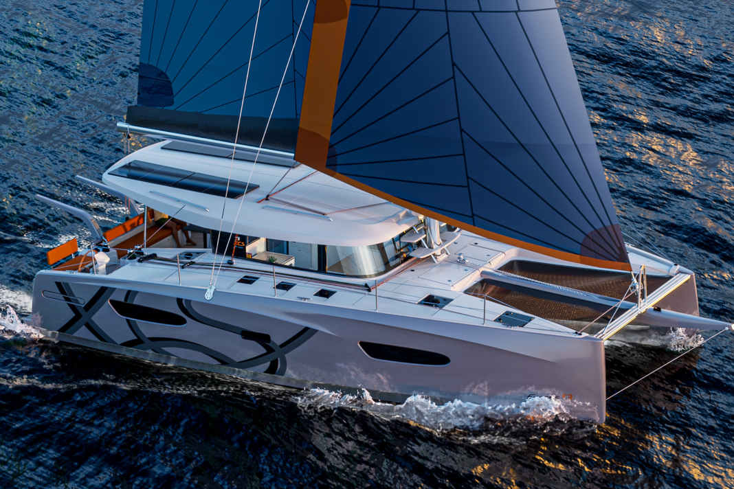 Il nuovo design è opera dello studio Marc Lombard Yacht Design. Il look rimane comunque quello tipico del marchio