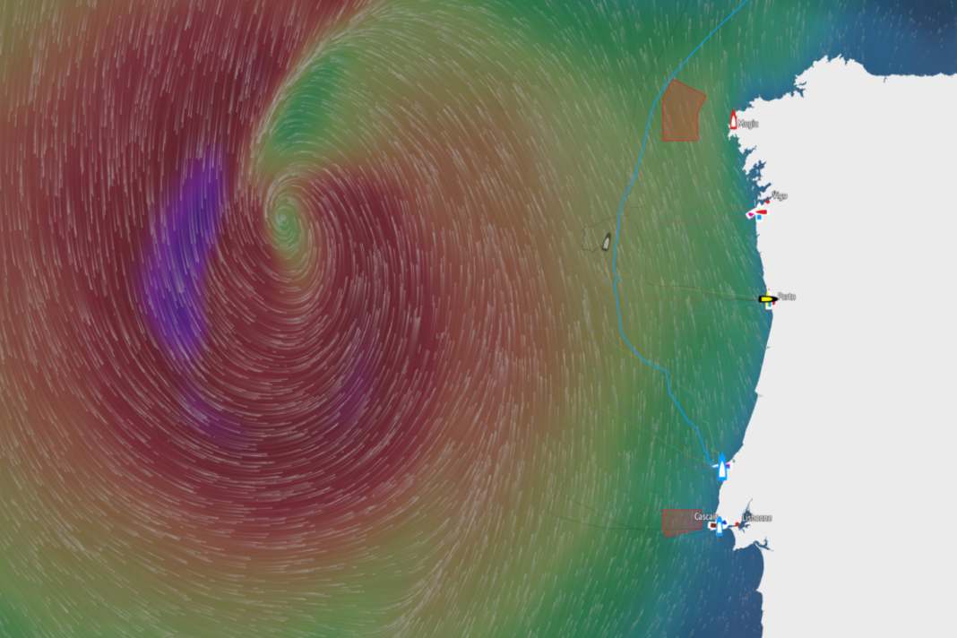 La situation au matin du 27 septembre : presque tous les solitaires avaient atteint des ports de secours, quelques-uns se battaient encore.
