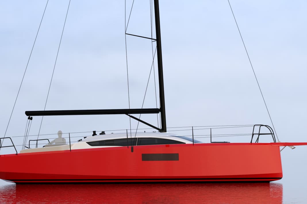 Une structure courte, des formes anguleuses, de grandes fenêtres. Pour le nouveau bateau RM 980, les constructeurs de yachts de La Rochelle conservent les éléments de style qui ont fait leurs preuves.