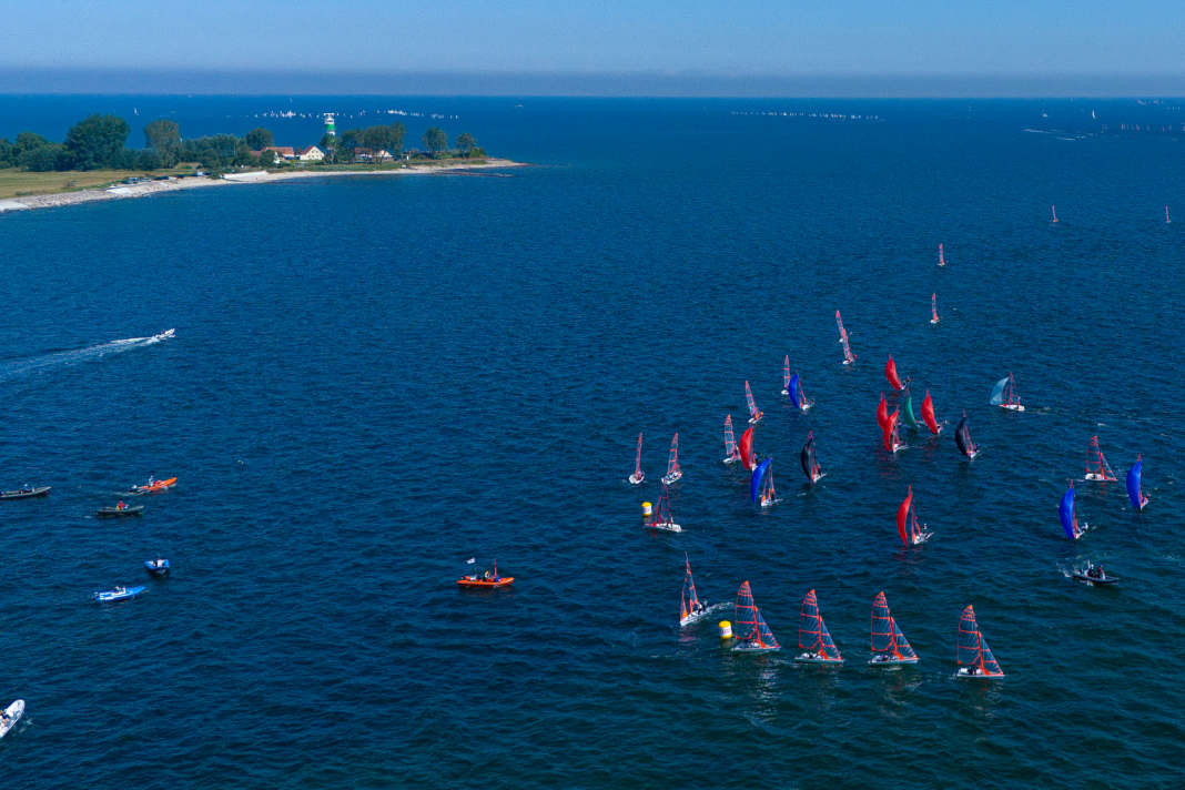 La 29er Euro Cup si è conclusa in condizioni di navigazione fantastiche nell'area di Kieler Woche.