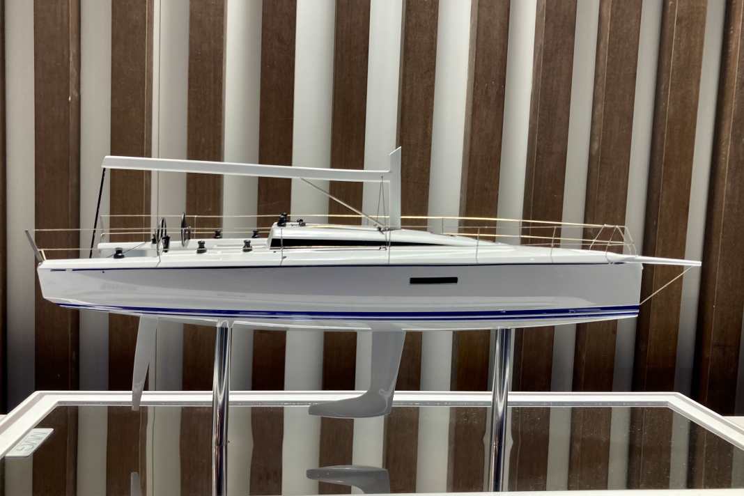 Ein treuer Kunde der Model Maker Group ist Nautor Swan. Hier das Modell der ClubSwan 43 auf der boot Düsseldorf