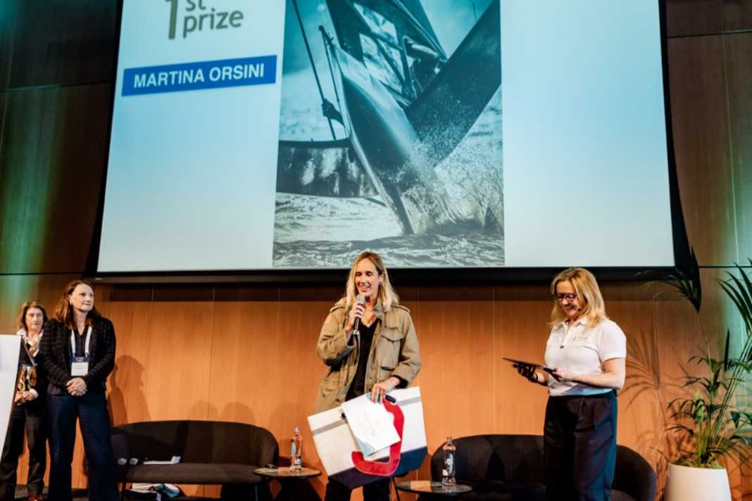 Martina Orsini a été honorée dans le cadre du Yacht Racing Forum à Amsterdam.