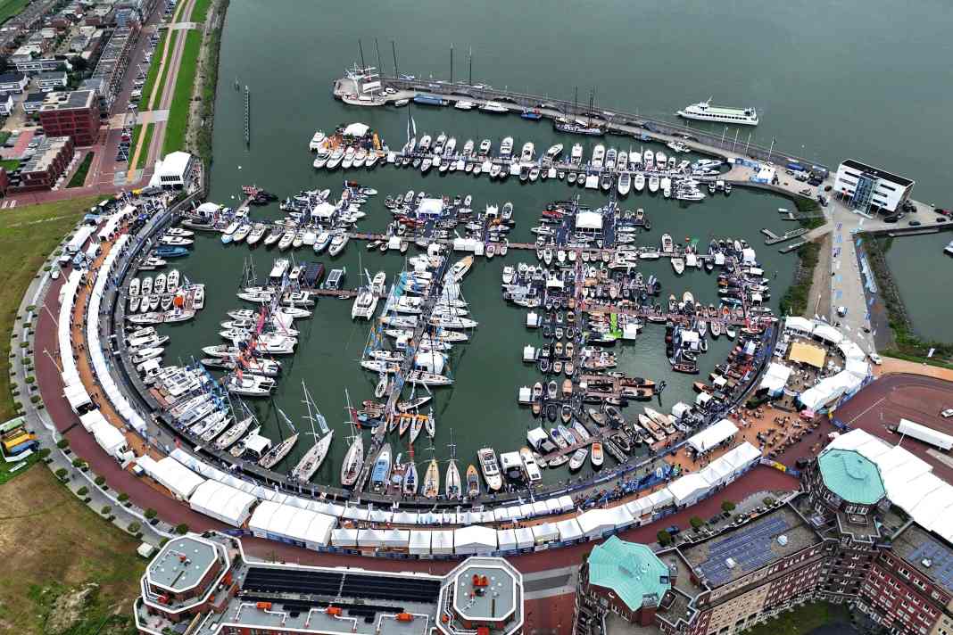 Plein à craquer. Le port Batavia de Lelystad affiche complet pour Hiswa 2024