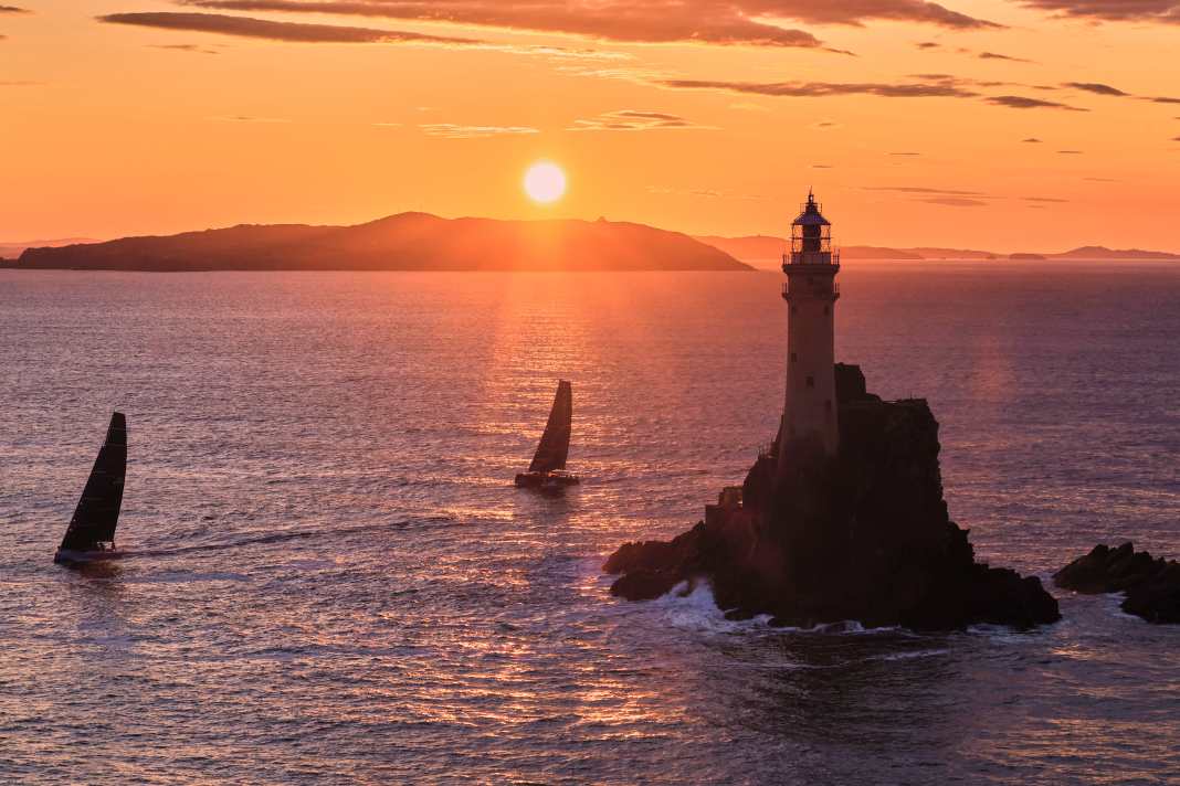 Magical sunrise at Fastnet Rock