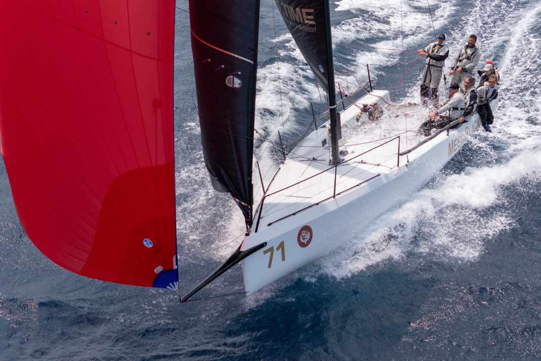Die Cape 31 „MeerBlick“ rauschte in der Inshore-Gesamtwertung von IRC 1 auf Rang 9.
