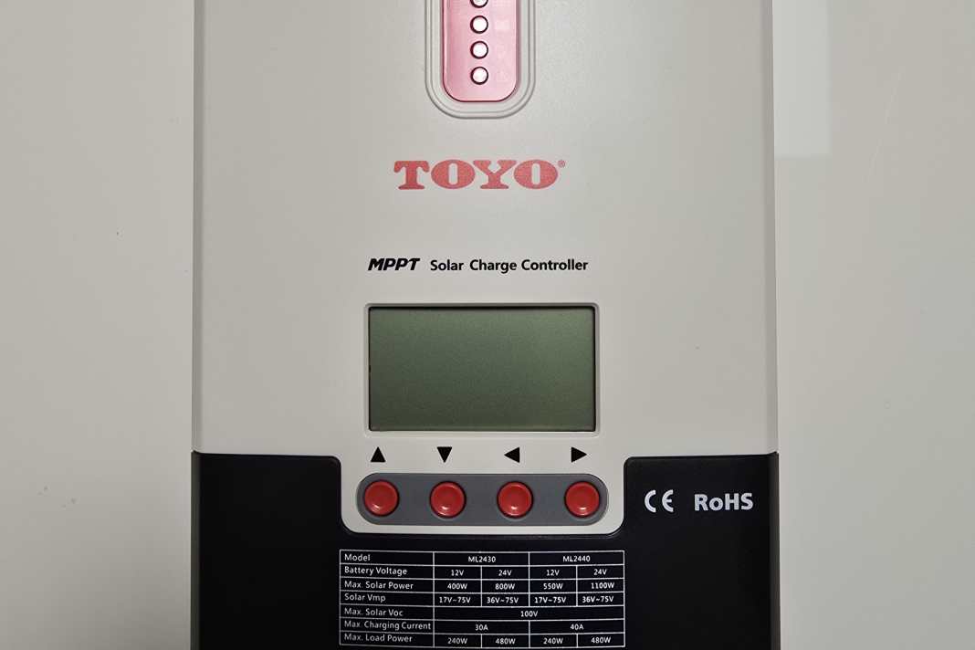 GreenAkku hat vier Solarladeregler von Toyo neu im Programm.