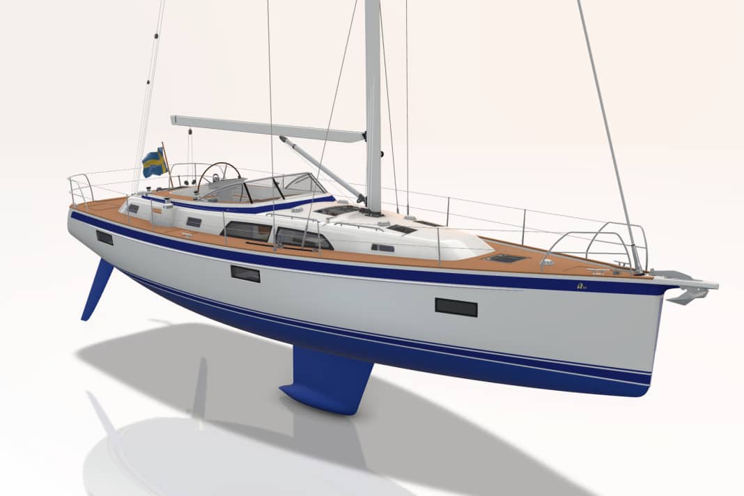 From the outside, the modifications are discreet. Additional hull windows in the foredeck and larger windows in the saloon provide more light below deck.