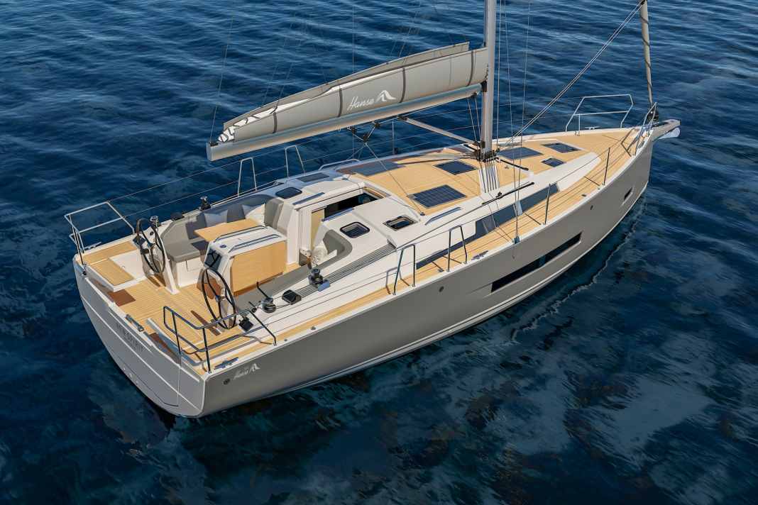 Hanse 360: moderne, obendrein individuelle Linien