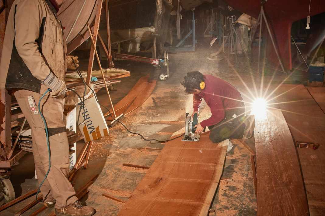 Manufaktur statt Industriebetrieb: Bei Hernningsen & Steckmest ist Bootsbau noch Handwerk