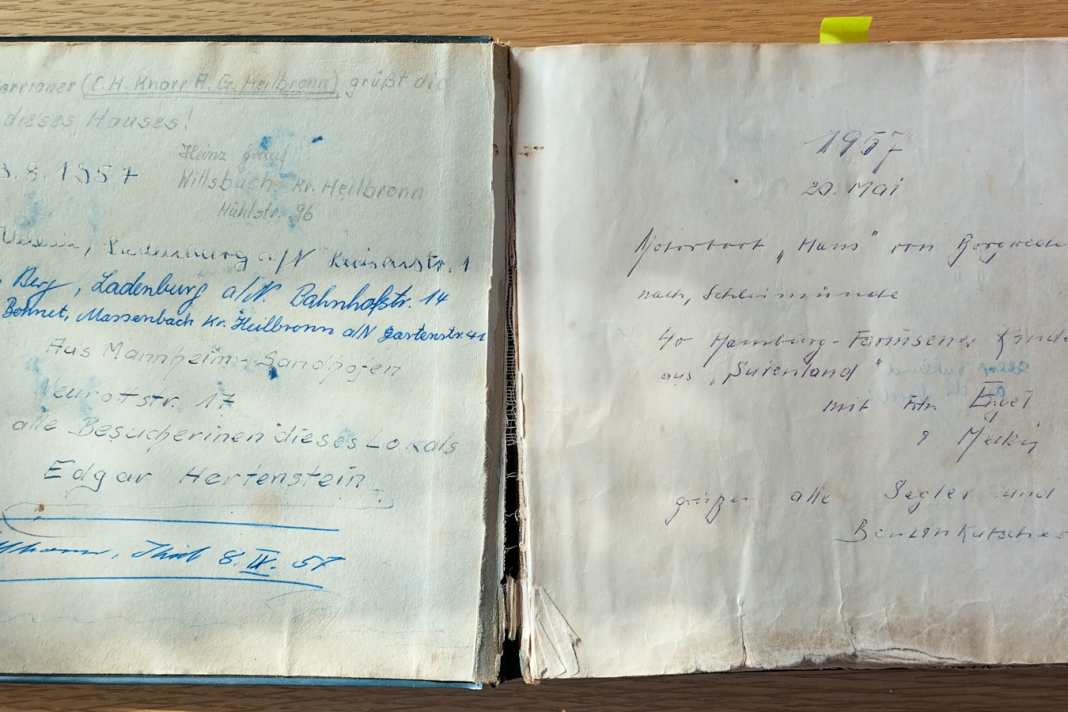 Gästebuch der Giftbude Schleimünde