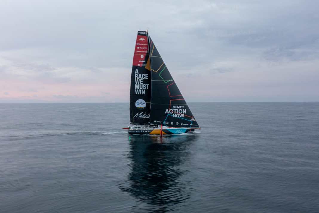 Almost like an oil painting: "Malizia - Seaexplorer" on leg one of the Ocean Race Europe.