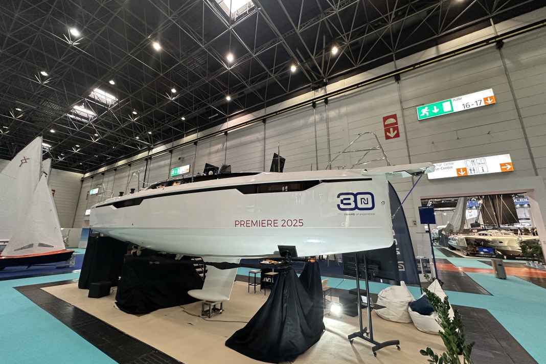 Heimlicher Star auf der Messe Düsseldorf in der Halle 15. Weltpremiere der neuen Maxus 31.