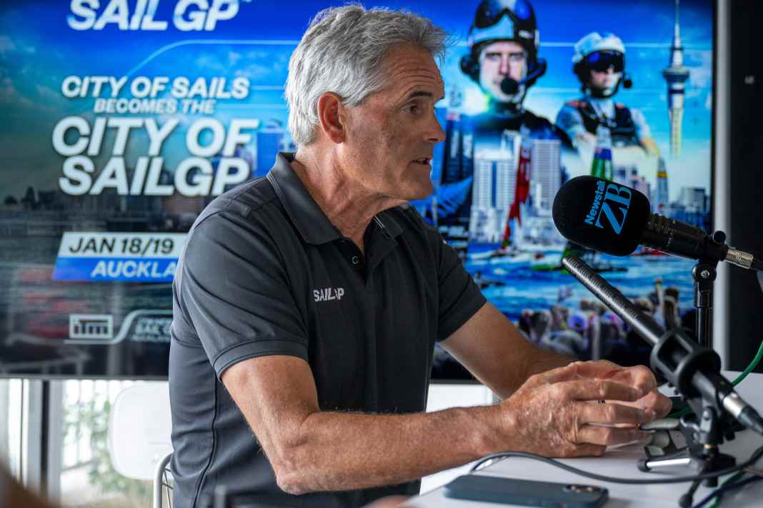 Sir Russell Coutts ist Co-Gründer und CEO im SailGP.