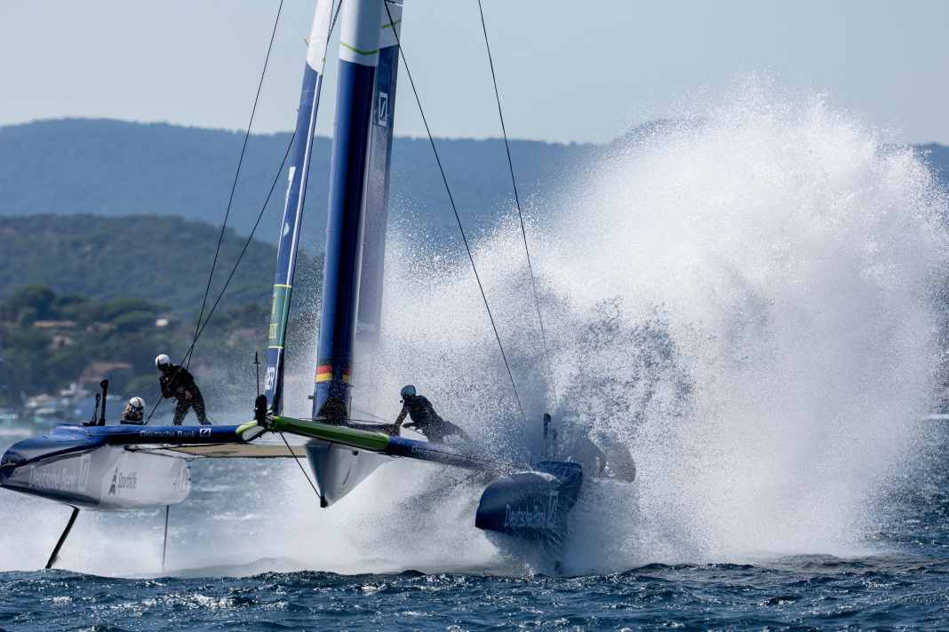 Normalement, le SailGP est l'univers de travail de Jonathan Knottnerus-Meyer.
