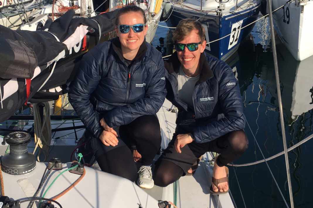 Lina Rixgens und Sverre Reinke in ihrem Element