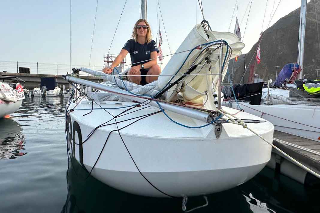 Nicht unterzukriegen: Lisa Berger, erste österreichische Skipperin im Mini-Transat