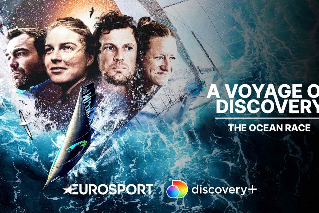 Das Cover-Bild für die neue dreiteilige Ocean-Race-Doku von Warner Bros. Discovery