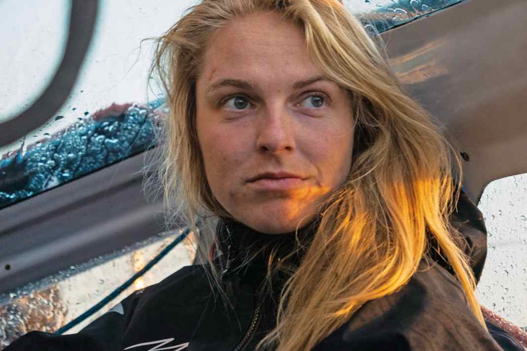 Rosalin Kuiper beim Ocean Race im Juni 2023