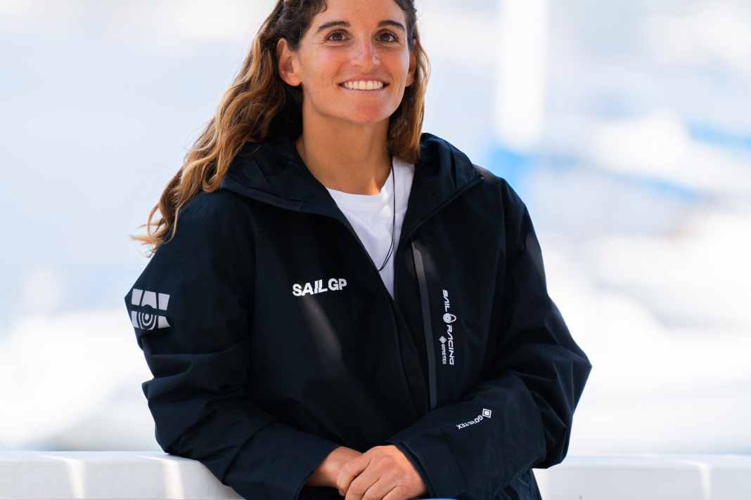 Brazil's first female helmswoman in the SailGP: Martine Grael