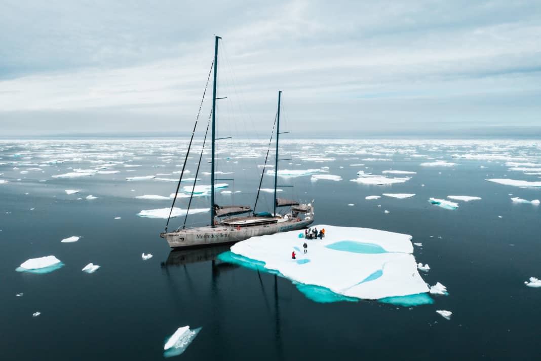 Abenteurer Mike Horn möchte sich mit seiner Expeditionsyacht "Pangaea" im grönländischen Eis einfrieren lassen