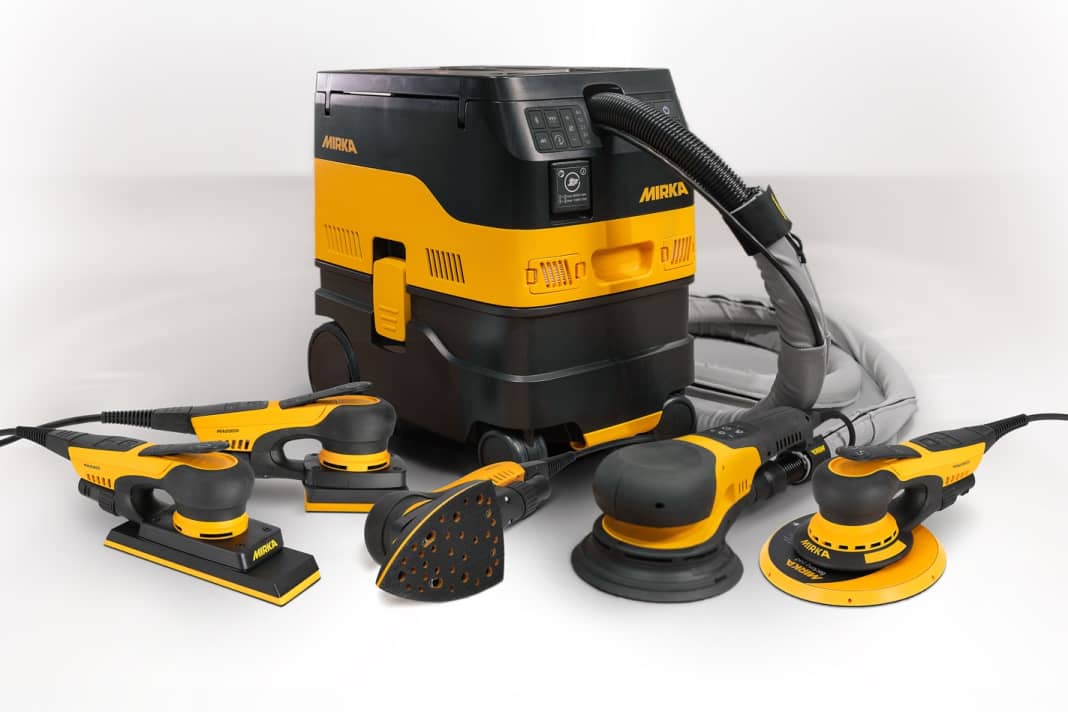 Good extraction during sanding protects health and the environment and extends the service life of the abrasive