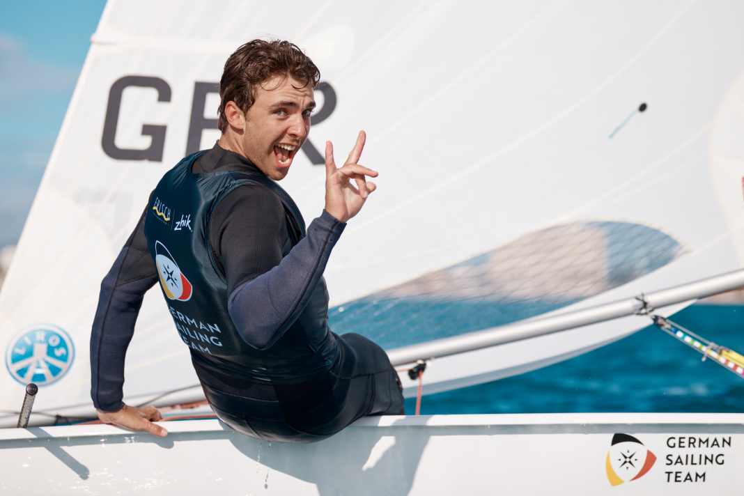 Ole Schweckendiek è uno dei talenti più promettenti della vela olimpica tedesca.