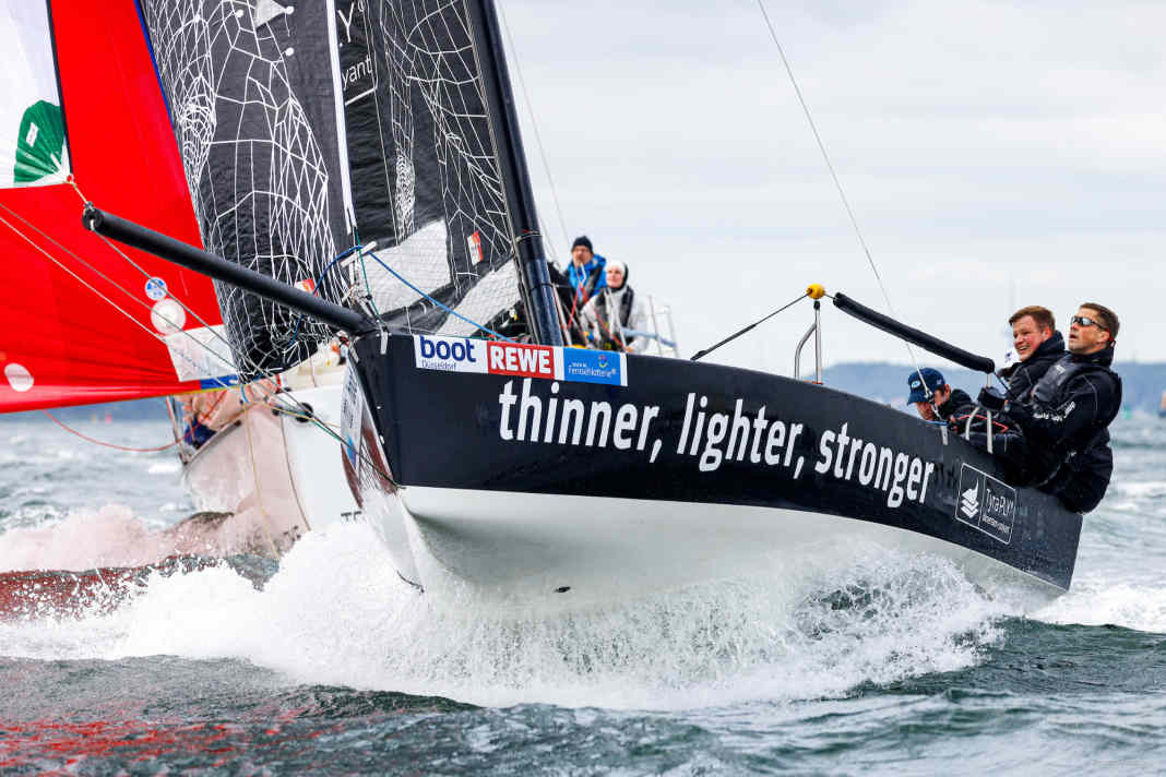 Druckvoll ging es zu am ersten Tag der 130. Kieler Woche