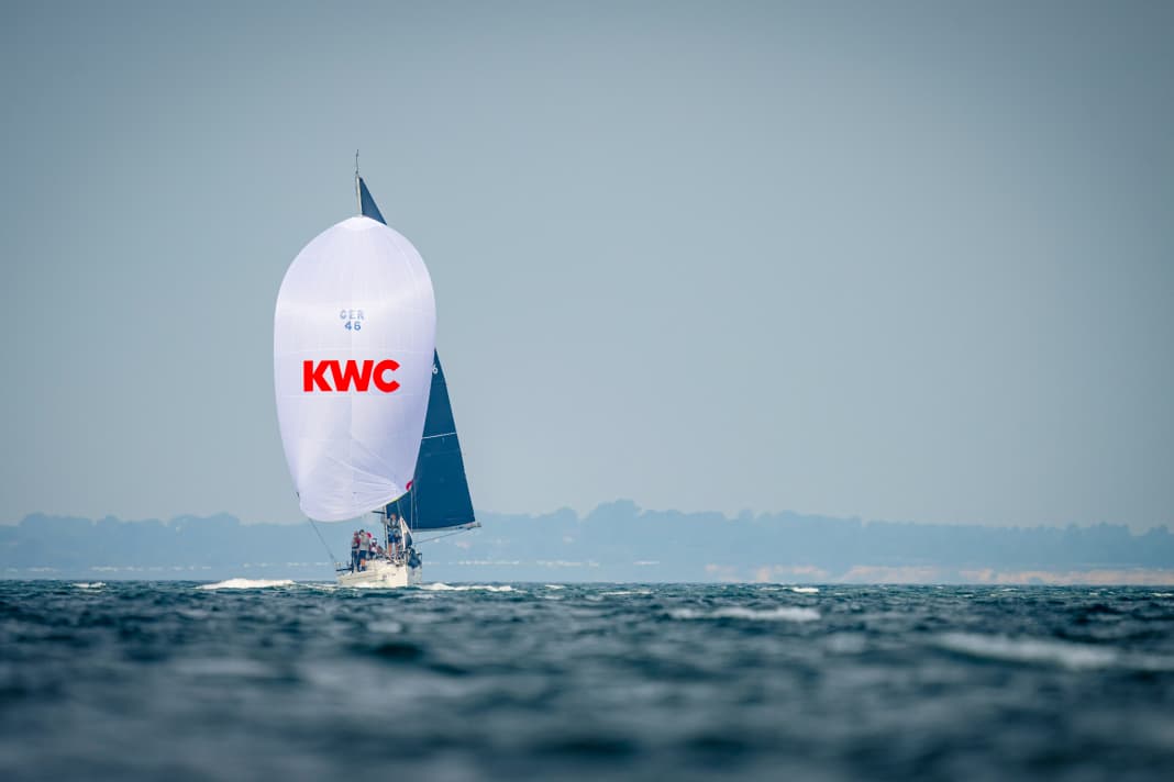 Une dernière journée solide, notamment sous spi, a permis à "Freya" de monter sur la troisième marche du podium de la Kiel Cup du groupe ORC C&D