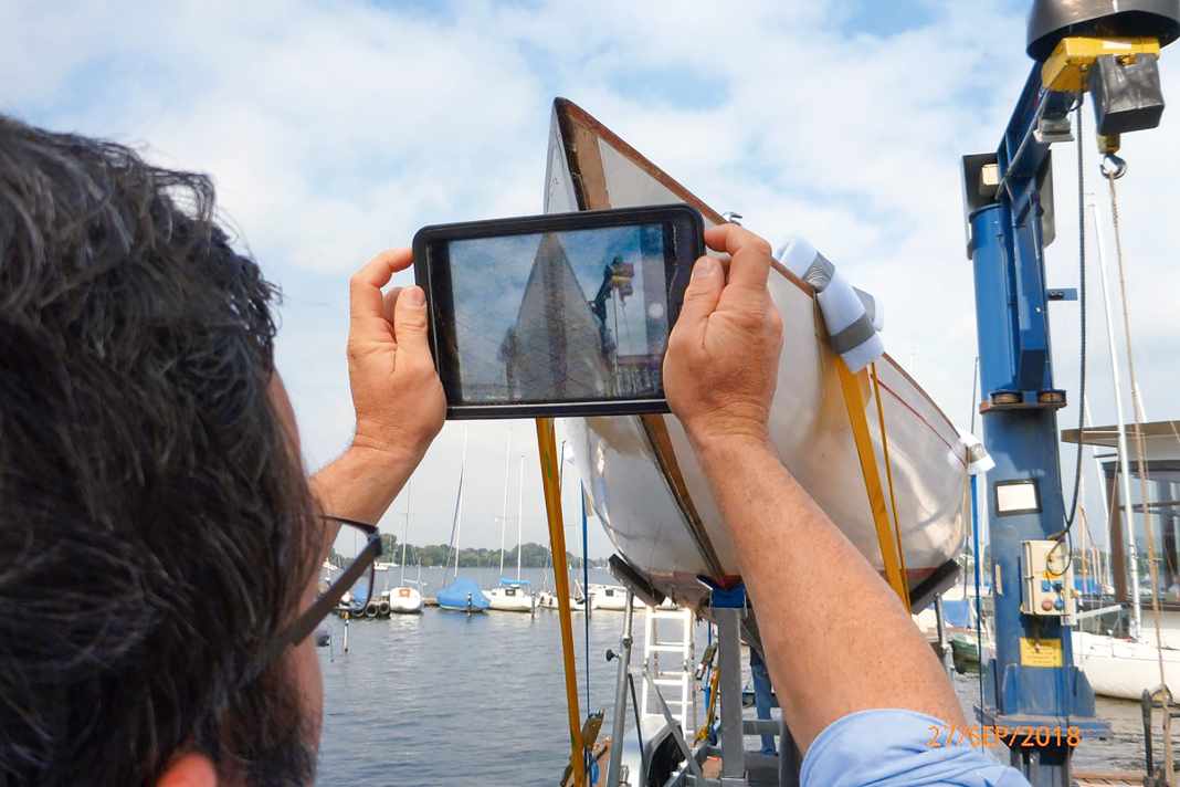 Grâce à un programme spécial, l'expert peut également travailler à distance
