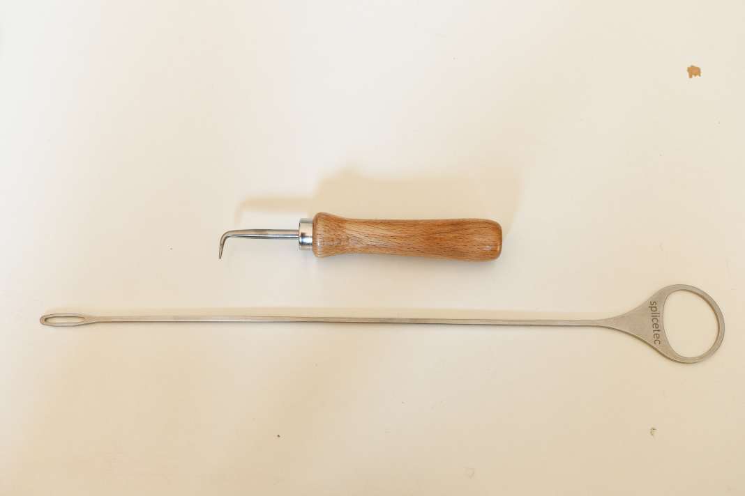 Push & Pull Spleißnadel und Handhook von Splicetec