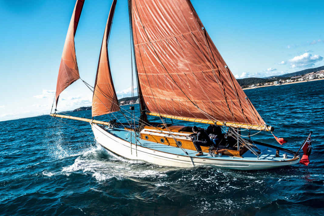 Originalgetreu erhalten und restauriert: das schlanke wie schnelle Arbeitsboot