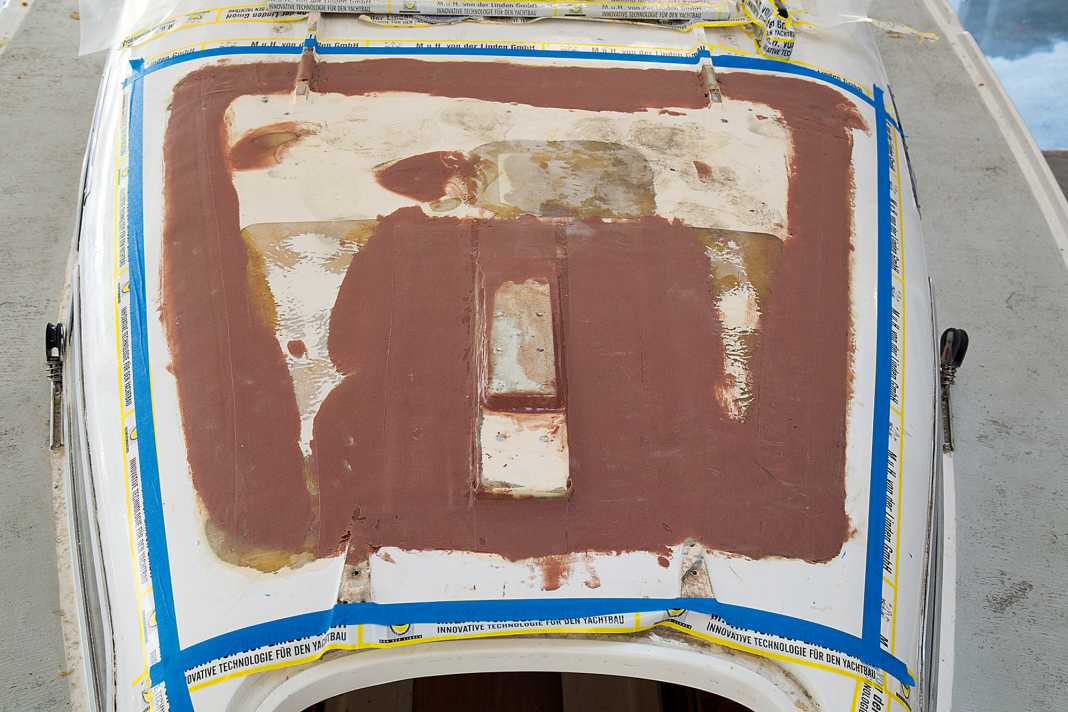 The strength of the superstructure has been restored. Some work is still needed to remove the traces of the repair