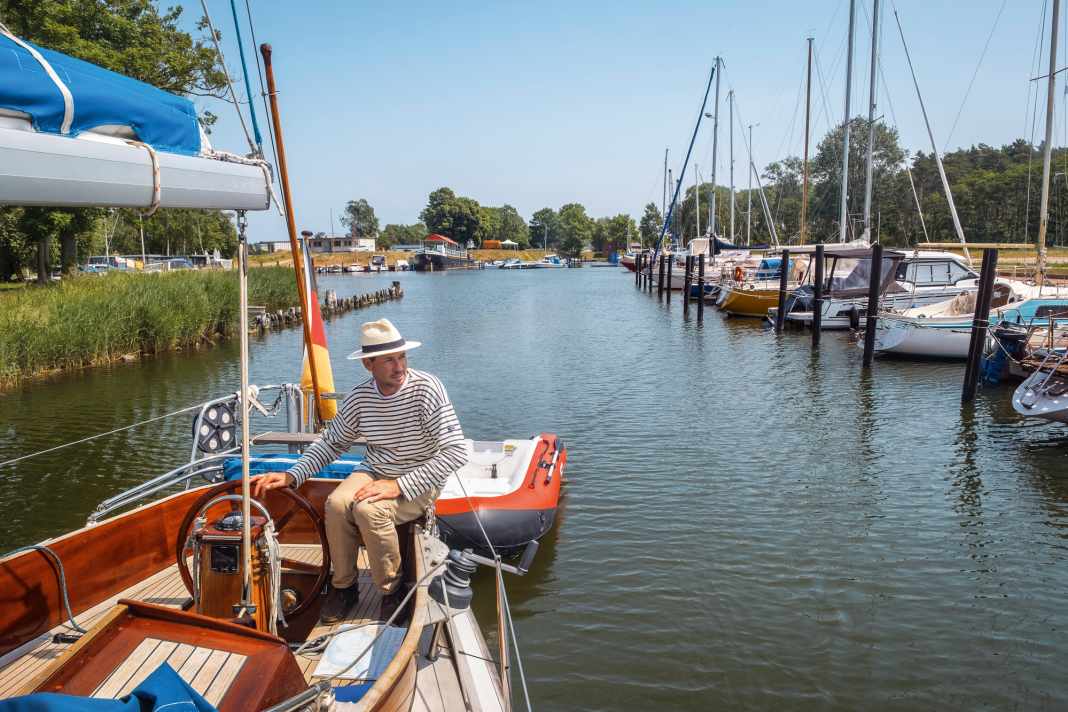 L'entrée de Martinshafen, un endroit idyllique et peu fréquenté