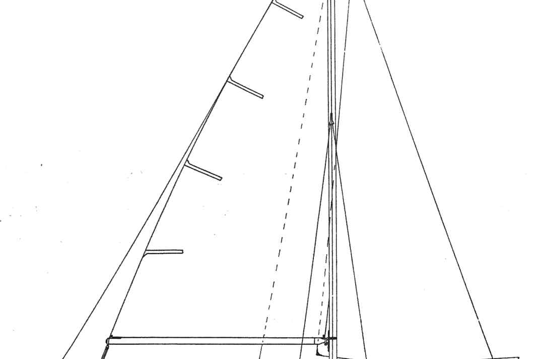 Riss der 5-KR-Yacht | Zeichnung: Archiv
