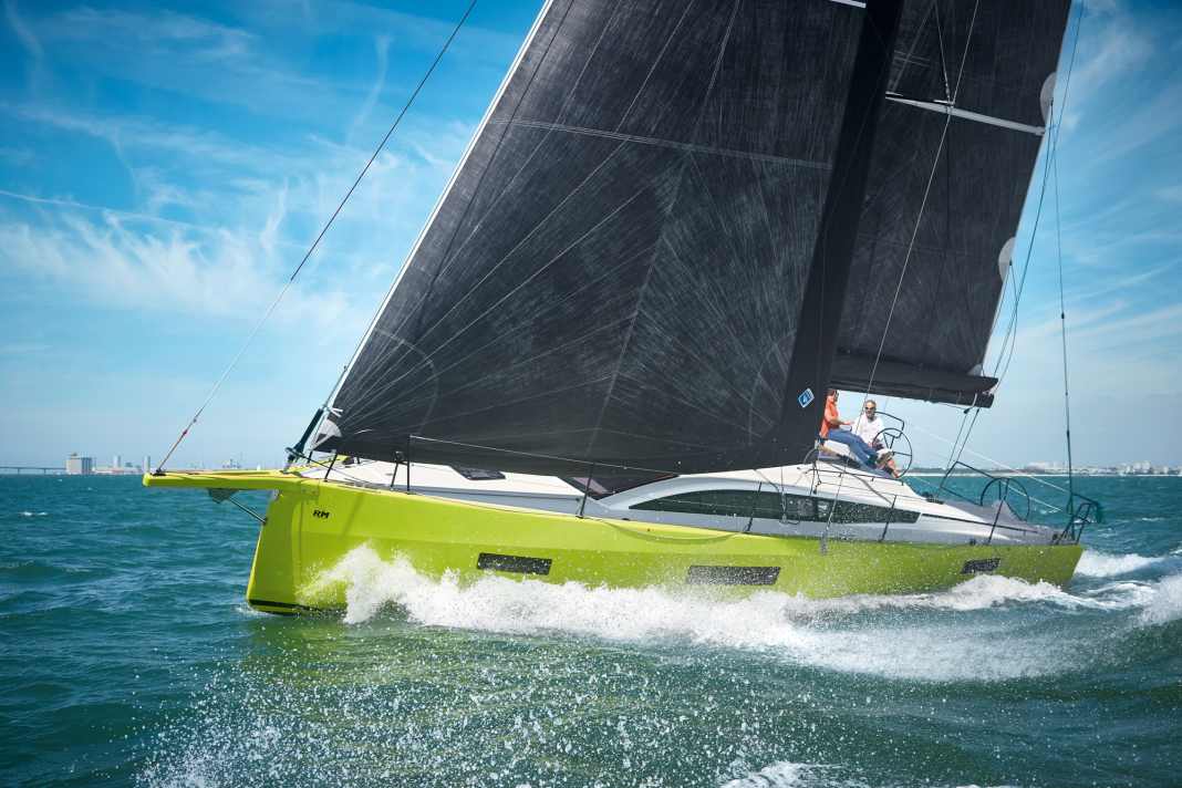 Dinamica pura. L'RM 1180 si comporta egregiamente in condizioni di vento. Colori e forme possono polarizzare