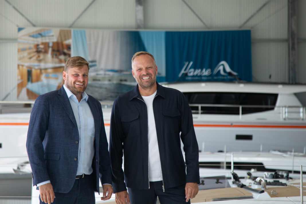 Hanseyachts-CEO Hanjo Runde und Mehrheitsgesellschafter Andreas Müller.
