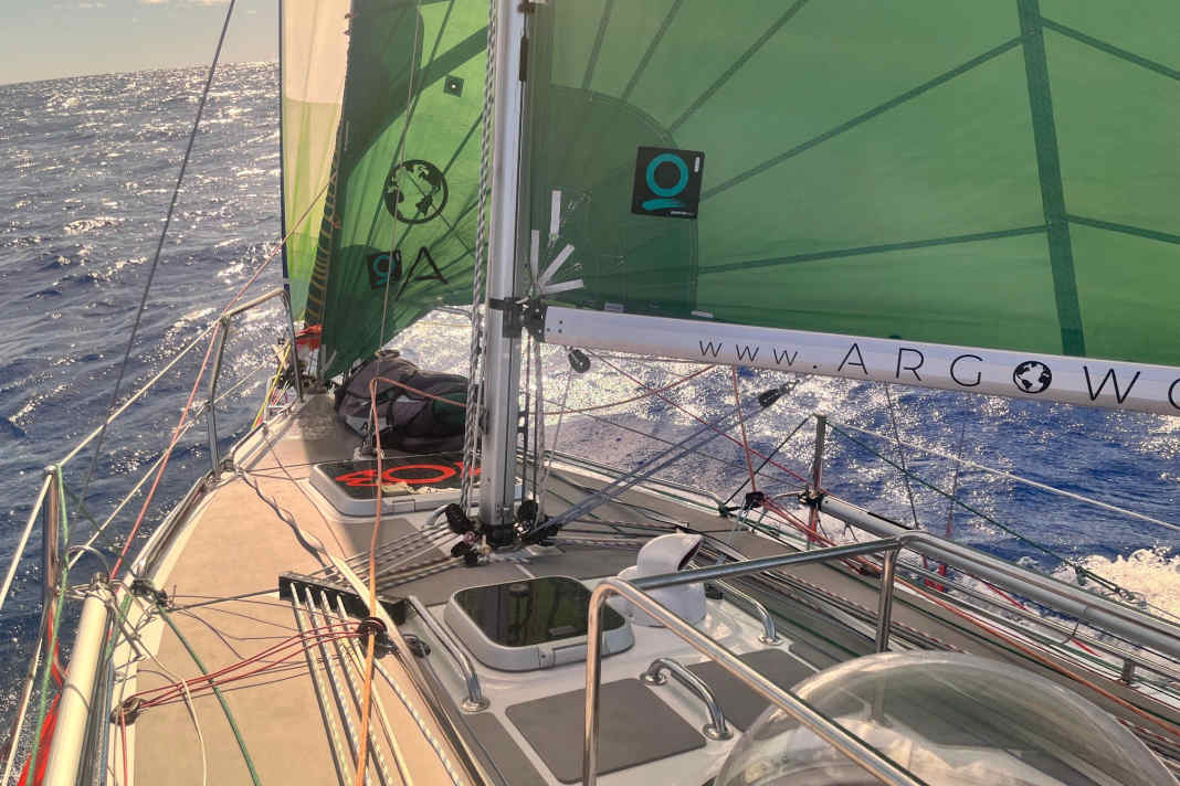 In Rauschefahrt auf der "Argo"
